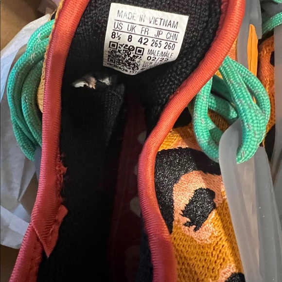 Adidas x Pharrell HU NMD Animal print size 8.5 men’s;10 women’s - Picture 7 of 8